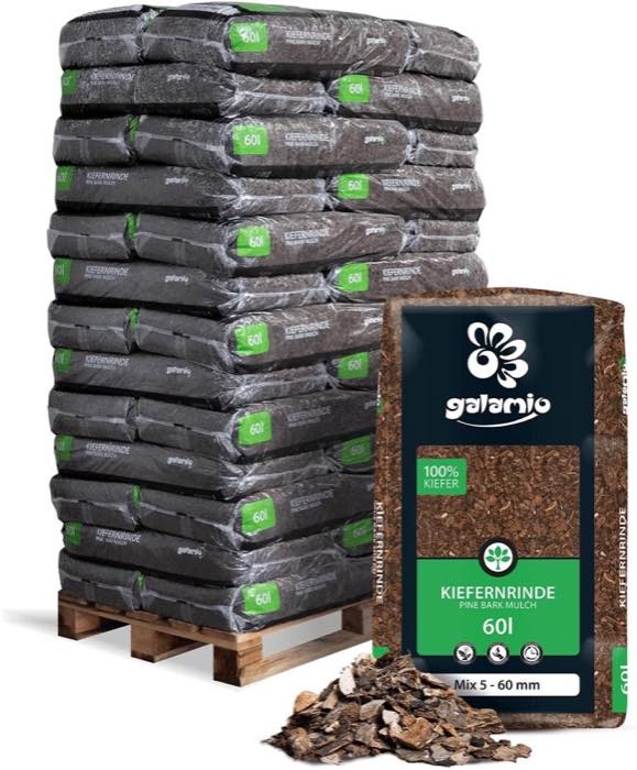GALAMIO Rindenmulch Kiefer Mix · 5–60 mm · 2340 L
