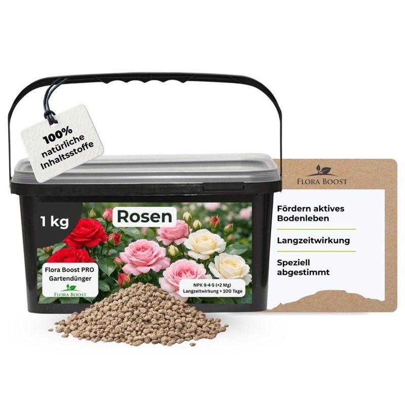 Flora Boost PRO Rosendünger · 1 kg Depot