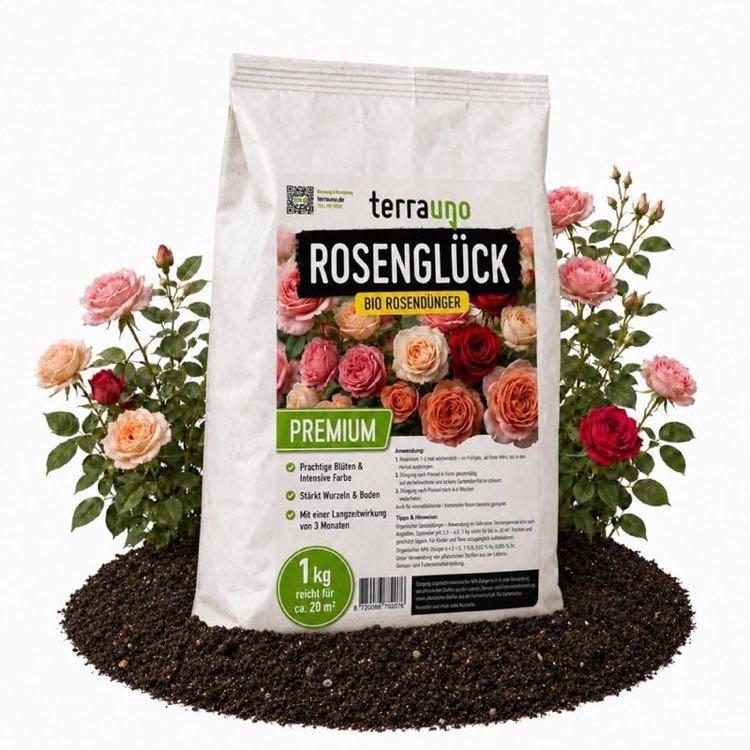 TerraUno Rosenglück Bio · NPK 5-4-7