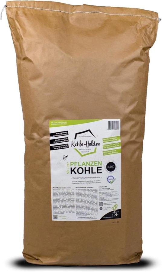 KohleHelden KohleHelden Pflanzenkohle · EBC AgroBio · 60 L