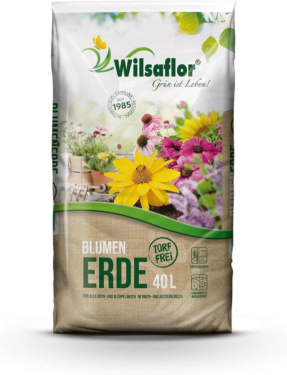 Wilsaflor Torffreie Blumenerde · 40 L