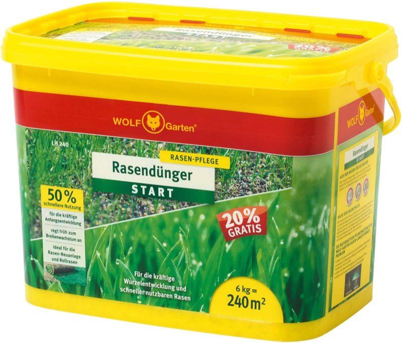 WOLF Garten Rasendünger Start LH 240 · 240 m²