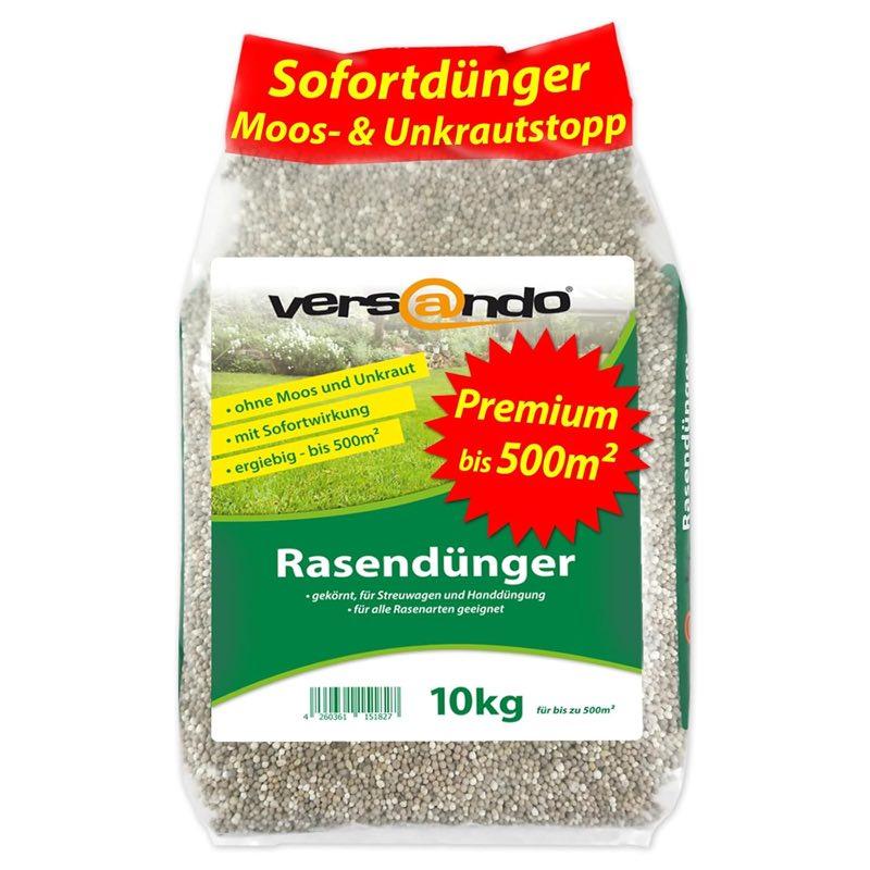 versando Rasendünger Sommer · 10 kg · 500 m²