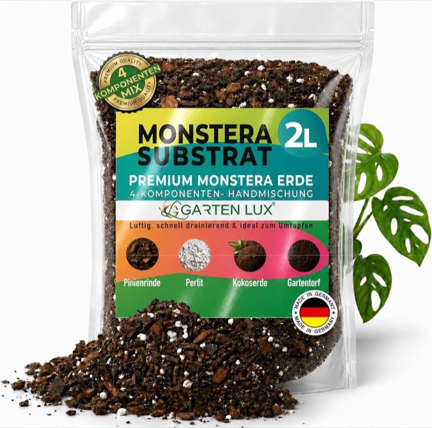 Garten Lux Premium Monstera Erde · 2 L