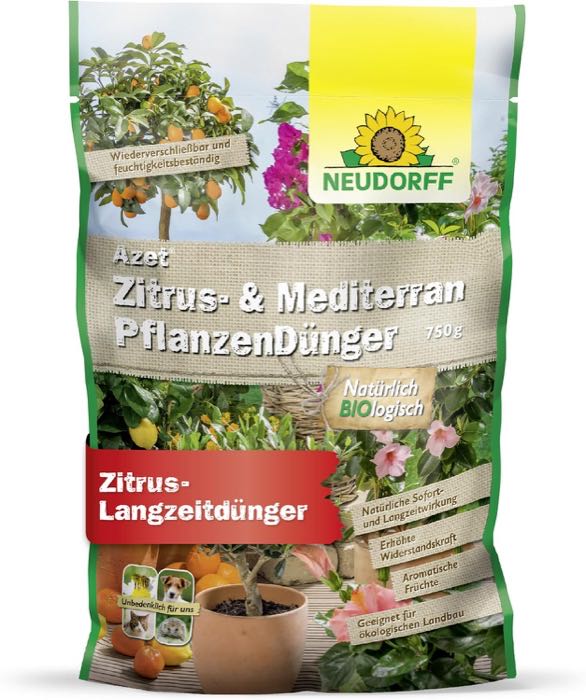 Neudorff Azet Zitrus- & Mediterran · NPK 7-3-6