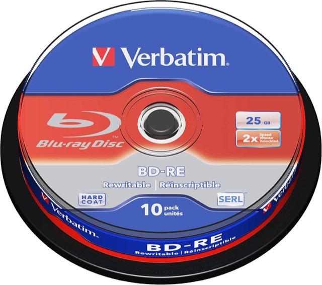 Testsieger Verbatim BD-RE 25 GB
