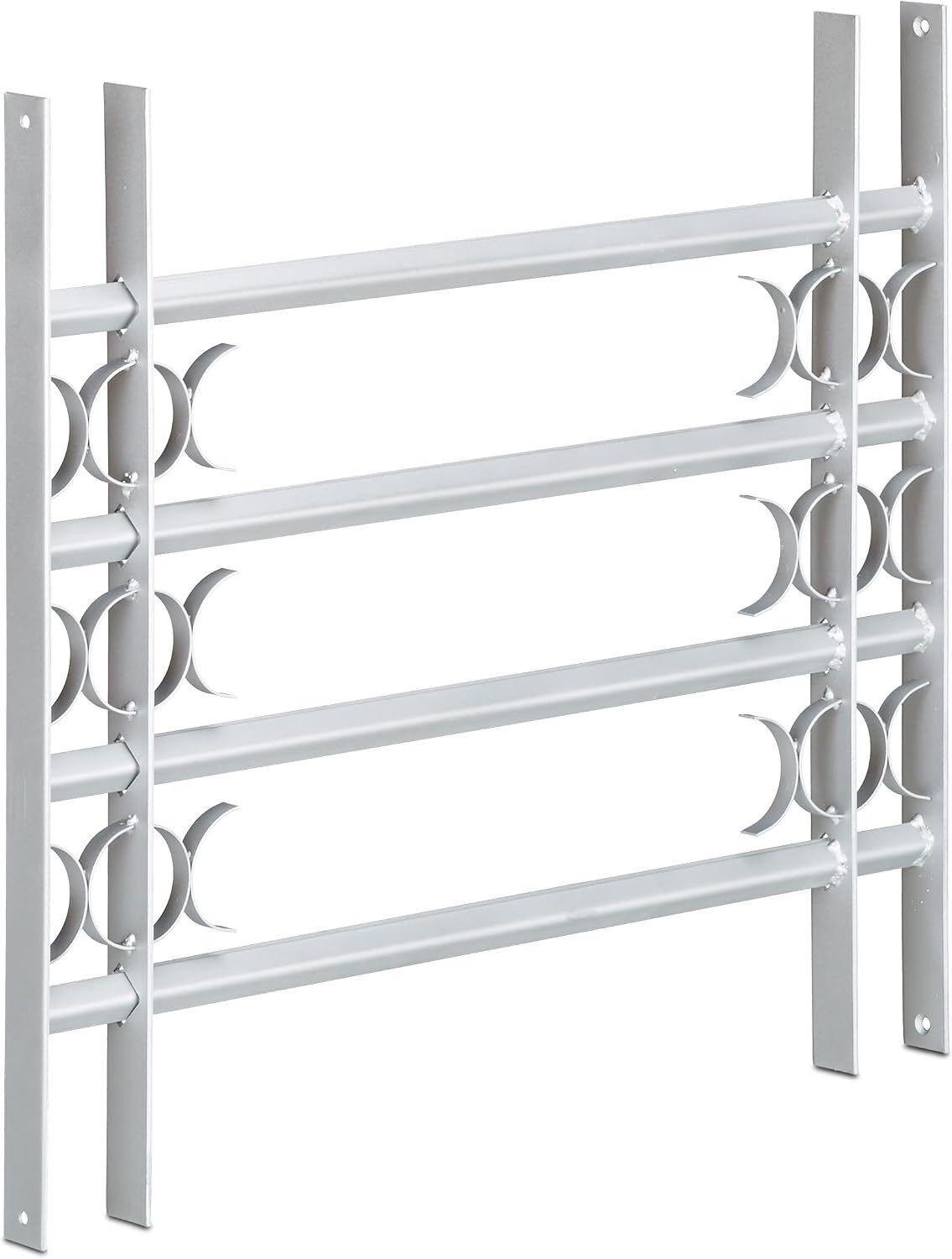 Relaxdays Fenstergitter 600 × 700–1050 mm