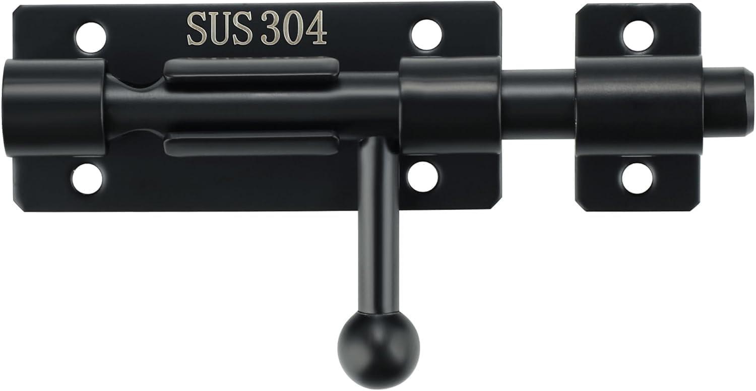 Mooche Mooche Türriegel schwarz 10,5 cm