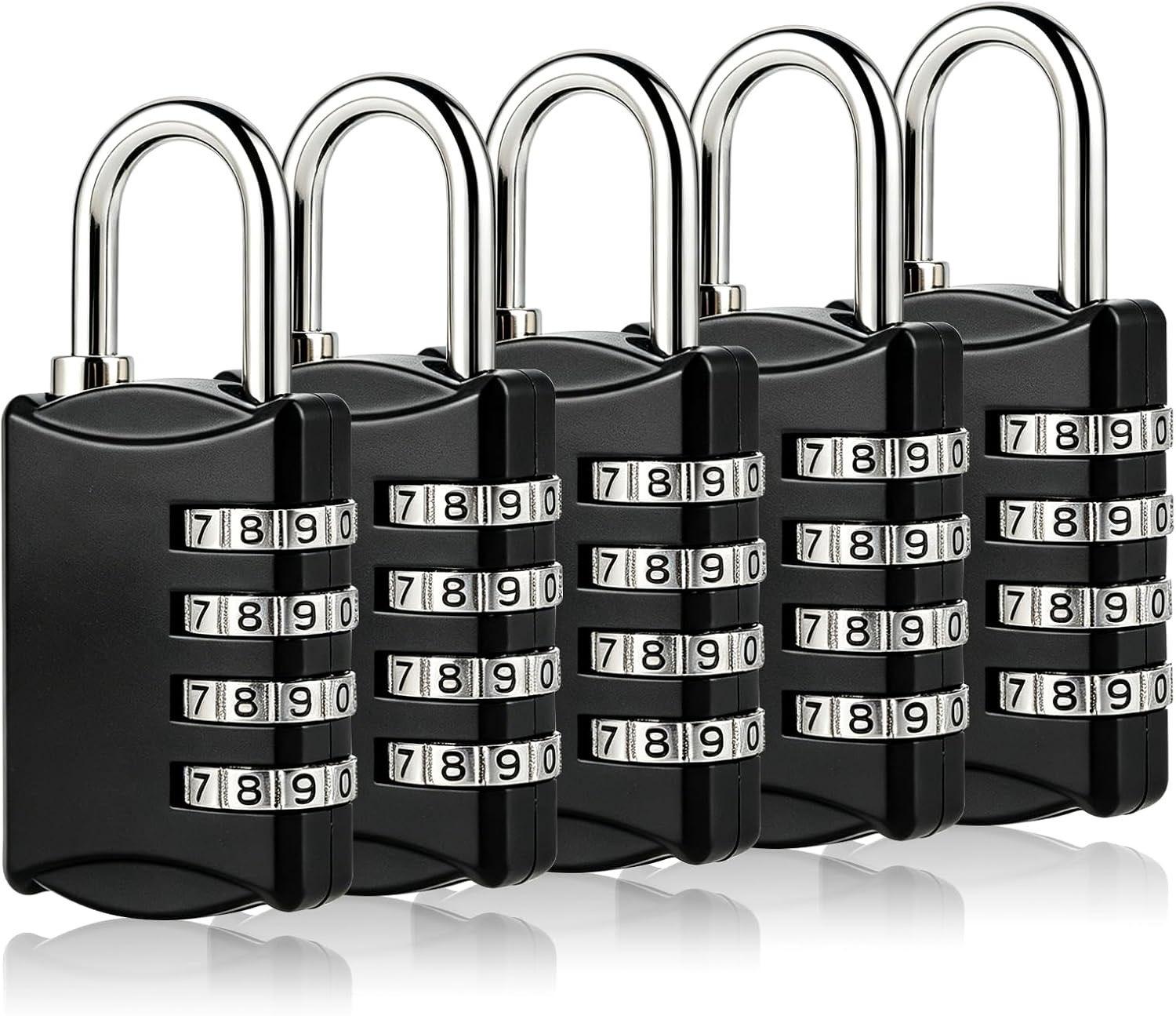 CYYOIEN Zahlenschloss 5er-Set