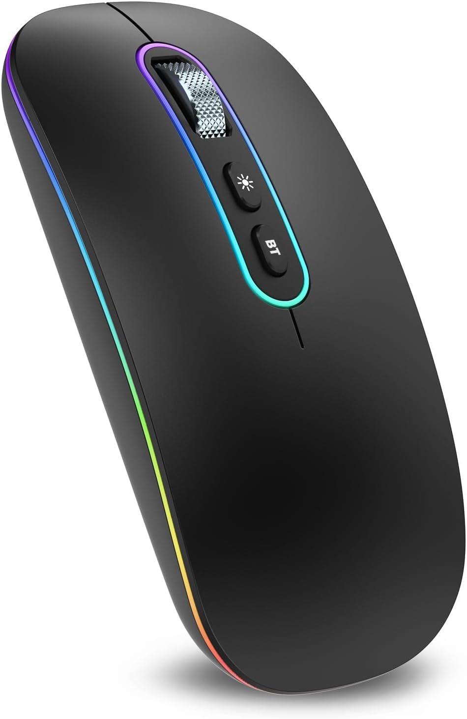 cimetech EU-M01 Bluetooth-Maus, schwarz