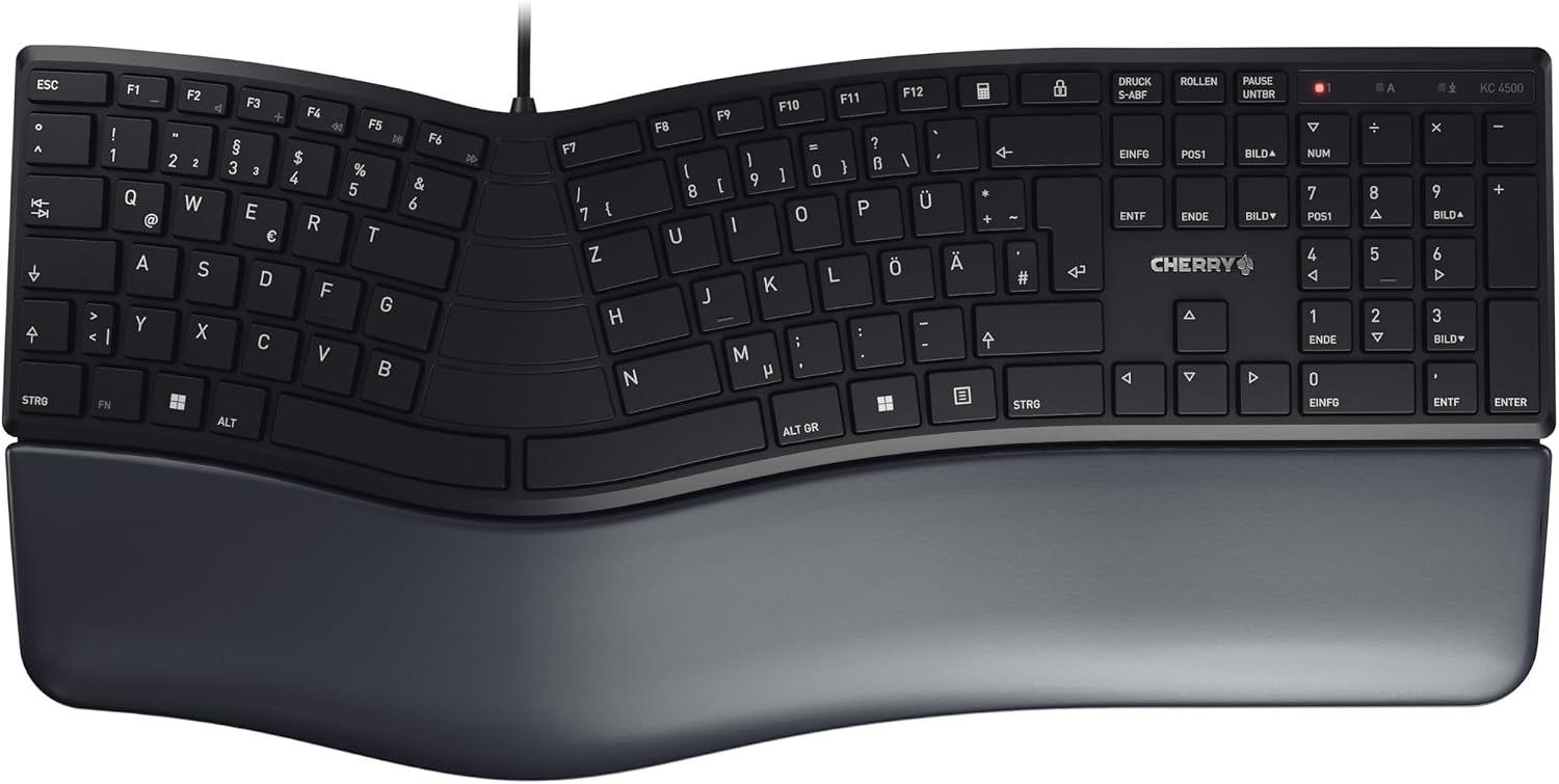 CHERRY KC 4500 ERGO, kabelgebunden, deutsch