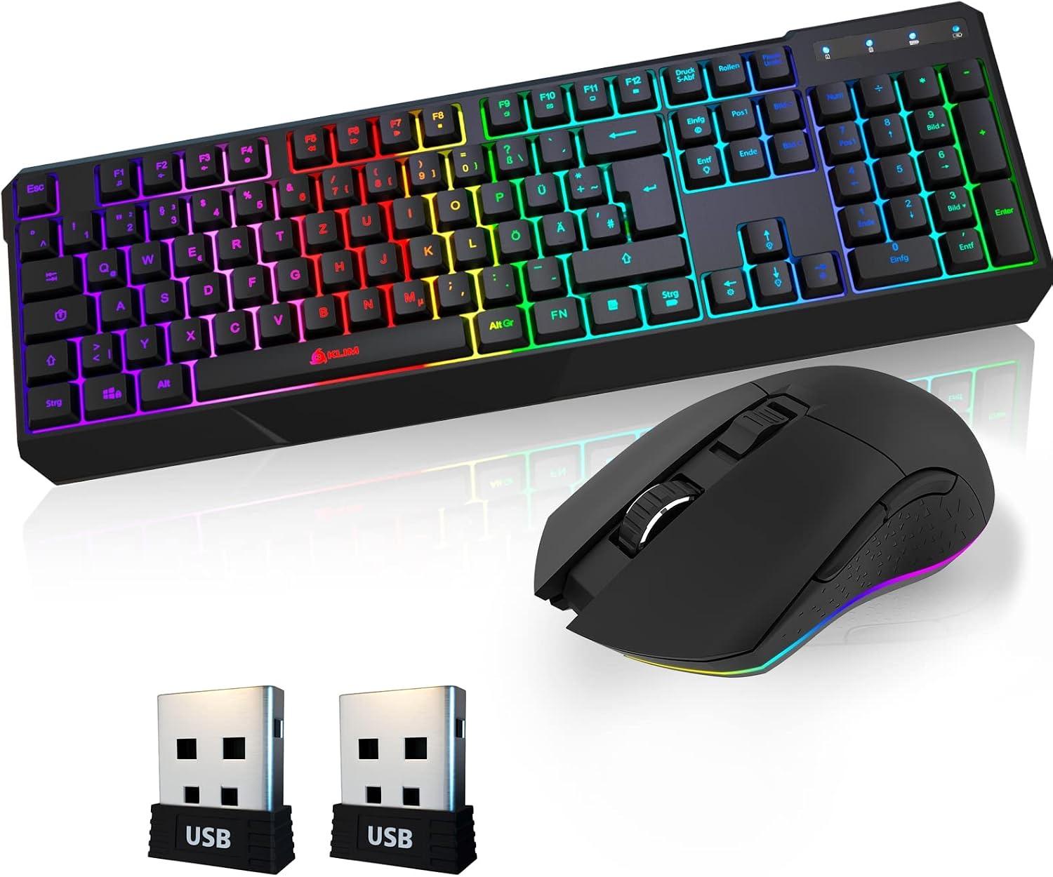 KLIM Chroma und Blaze, Set, QWERTZ