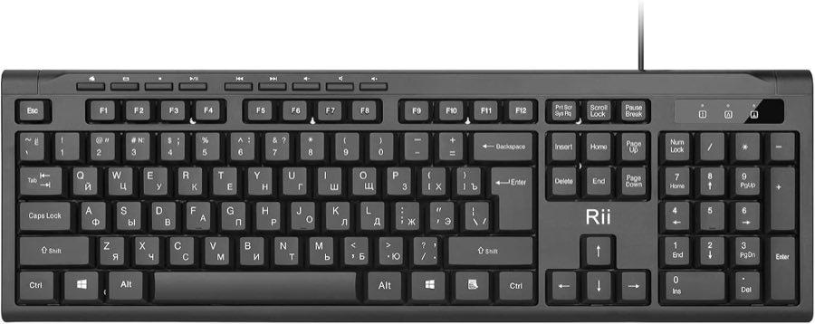 Rii Rii Russian Tastatur USB