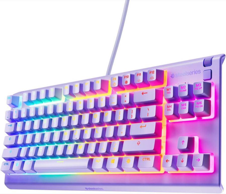 SteelSeries Apex 3 TKL Lavendel