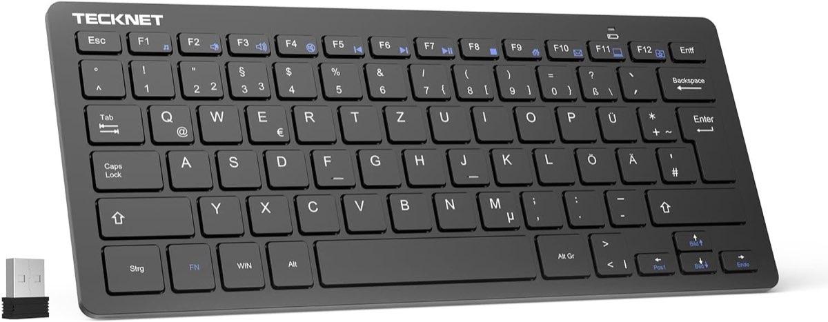 TECKNET Slim Mini 78 Tasten