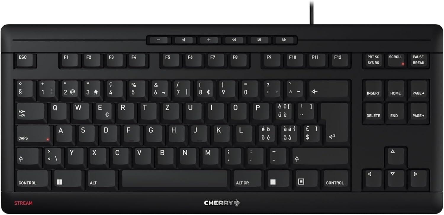 CHERRY Stream Keyboard TKL Schweiz