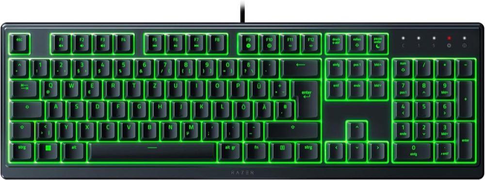 Razer Ornata V3 X, Membran-Tastatur mit Chroma RGB, QWERTZ, Schwarz