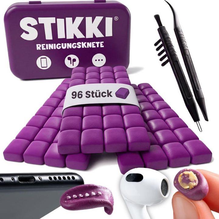 STIKKI Reinigungsknete mit zwei Tools