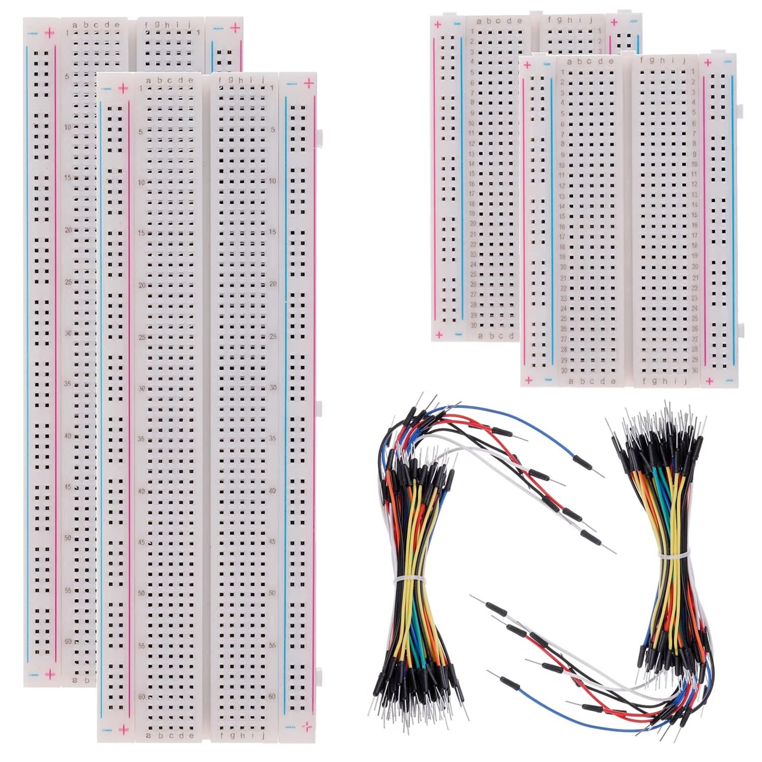 BOJACK BOJACK Breadboard Kit 830/400 mit Jumpers