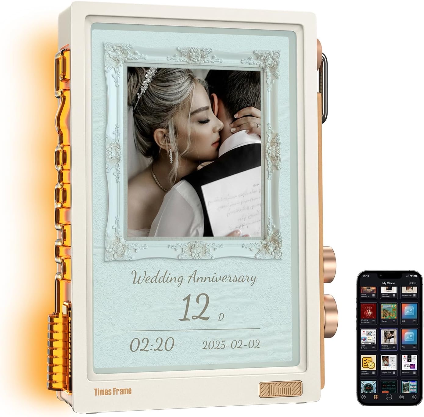 Divoom Times Frame Weiß