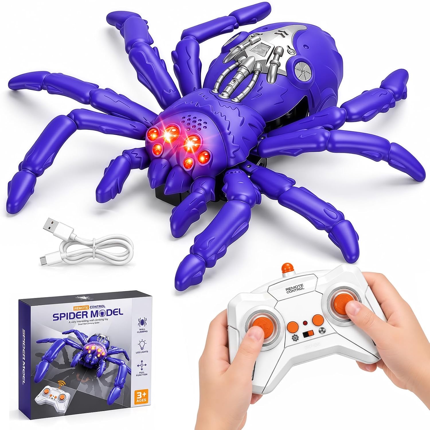 Sonnenspark Sonnenspark RC-Spinne mit Wandklettern