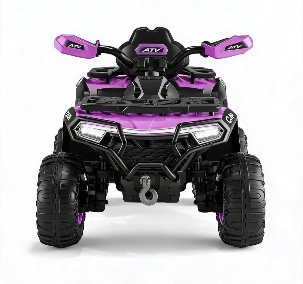 GarveeMore Kinder-Elektro-Quad 12V Flieder