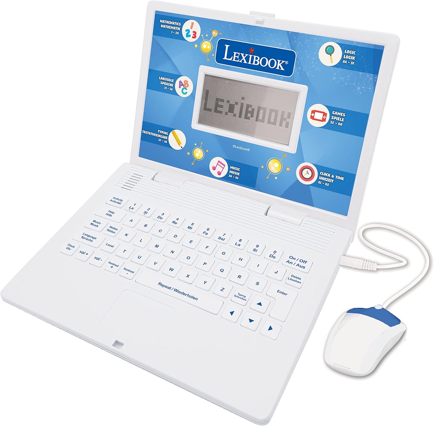 Lexibook, Lern-Laptop für Kinder, JC598i3