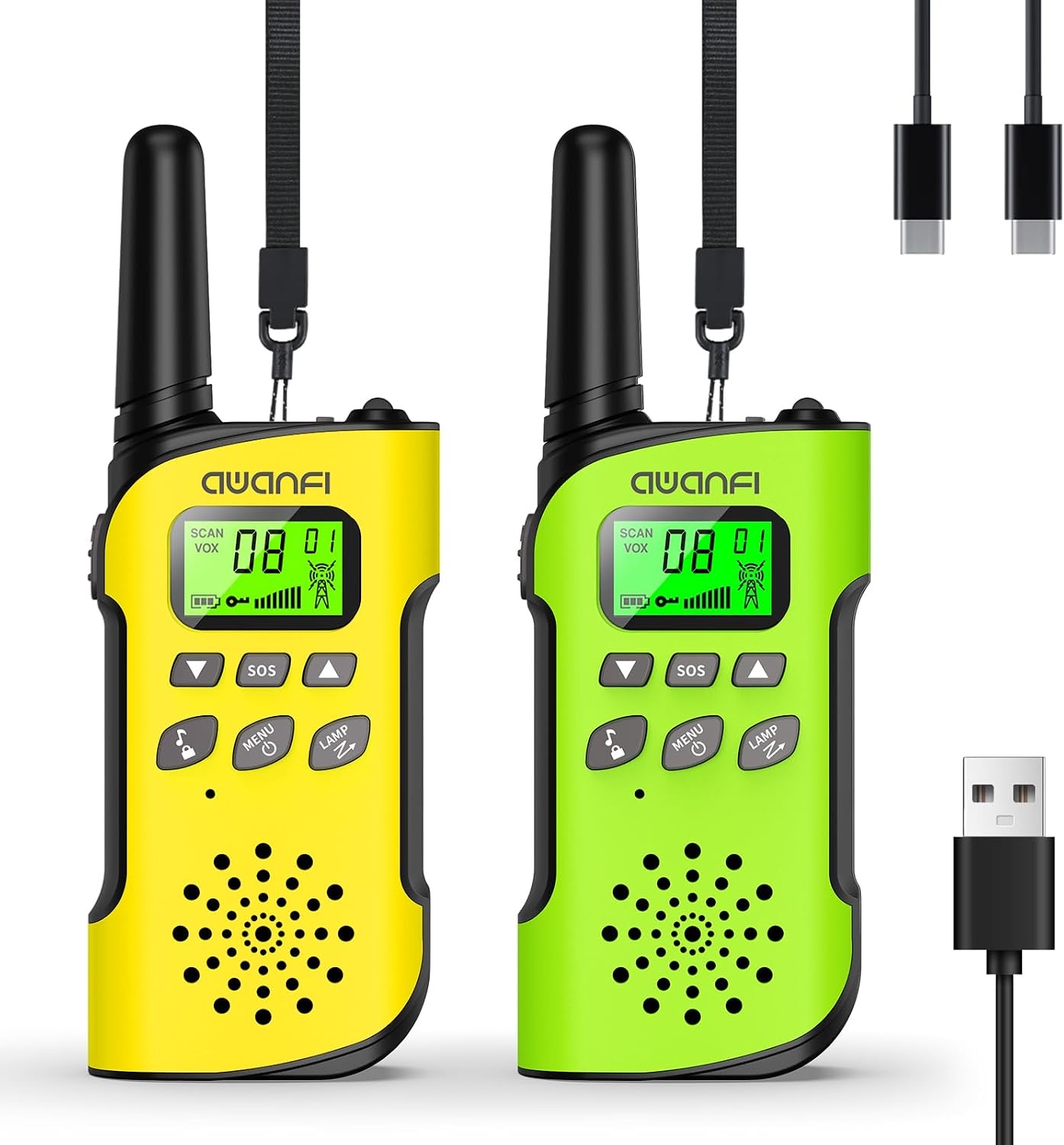 AWANFI AWANFI Walkie-Talkie 2er-Set