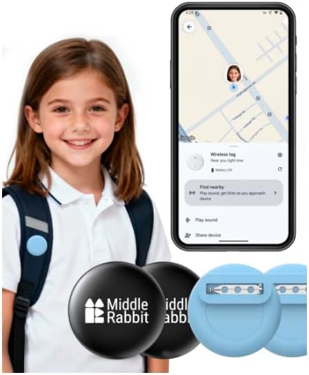 Middle Rabbit Kinder-Tracker 2er
