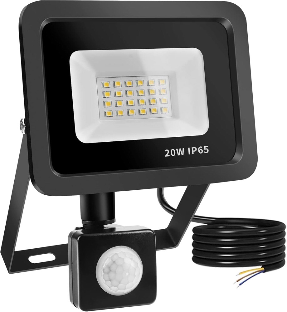 Realky LED-Strahler mit Bewegungsmelder 20 W