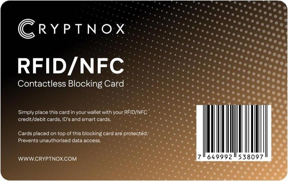 Cryptnox RFID-Blockerkarte