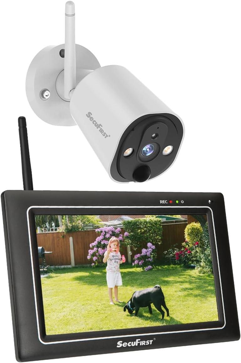 SecuFirst 2K 7" Touch Weiß (ohne WLAN)
