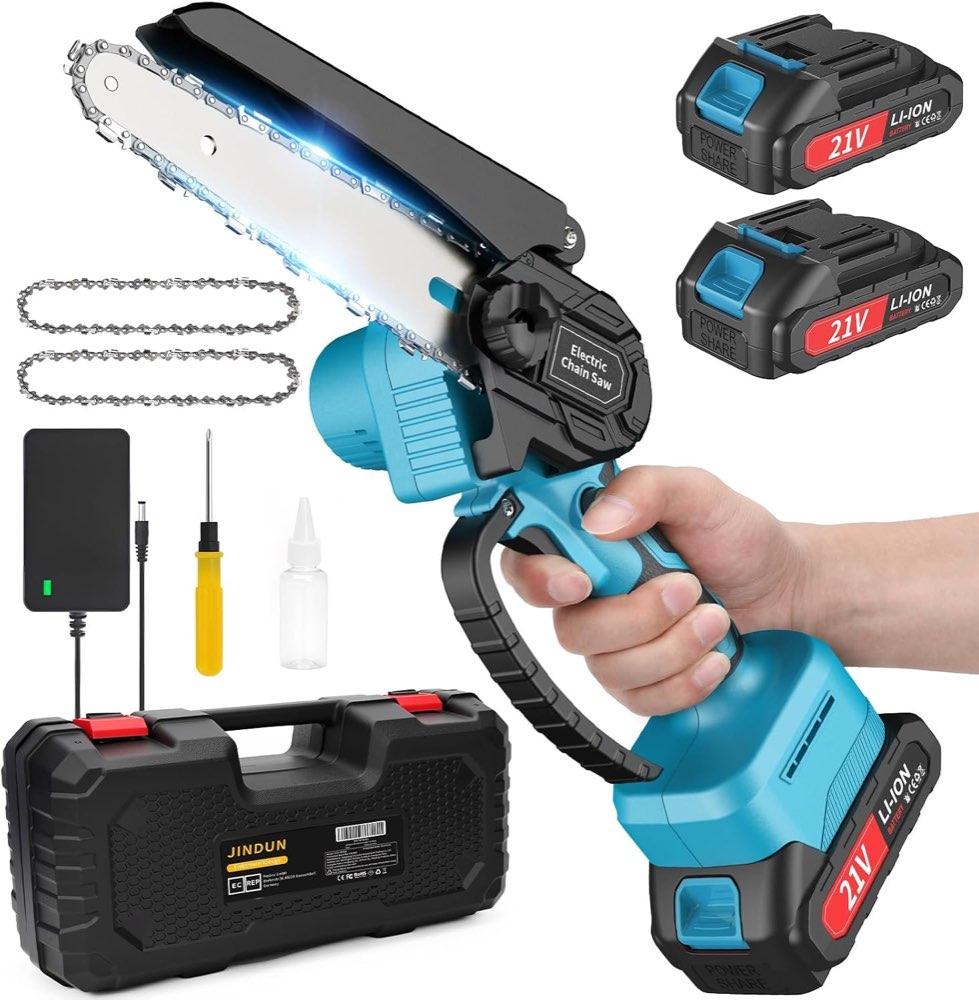 JINDUN Mini-Kettensäge 6 Zoll