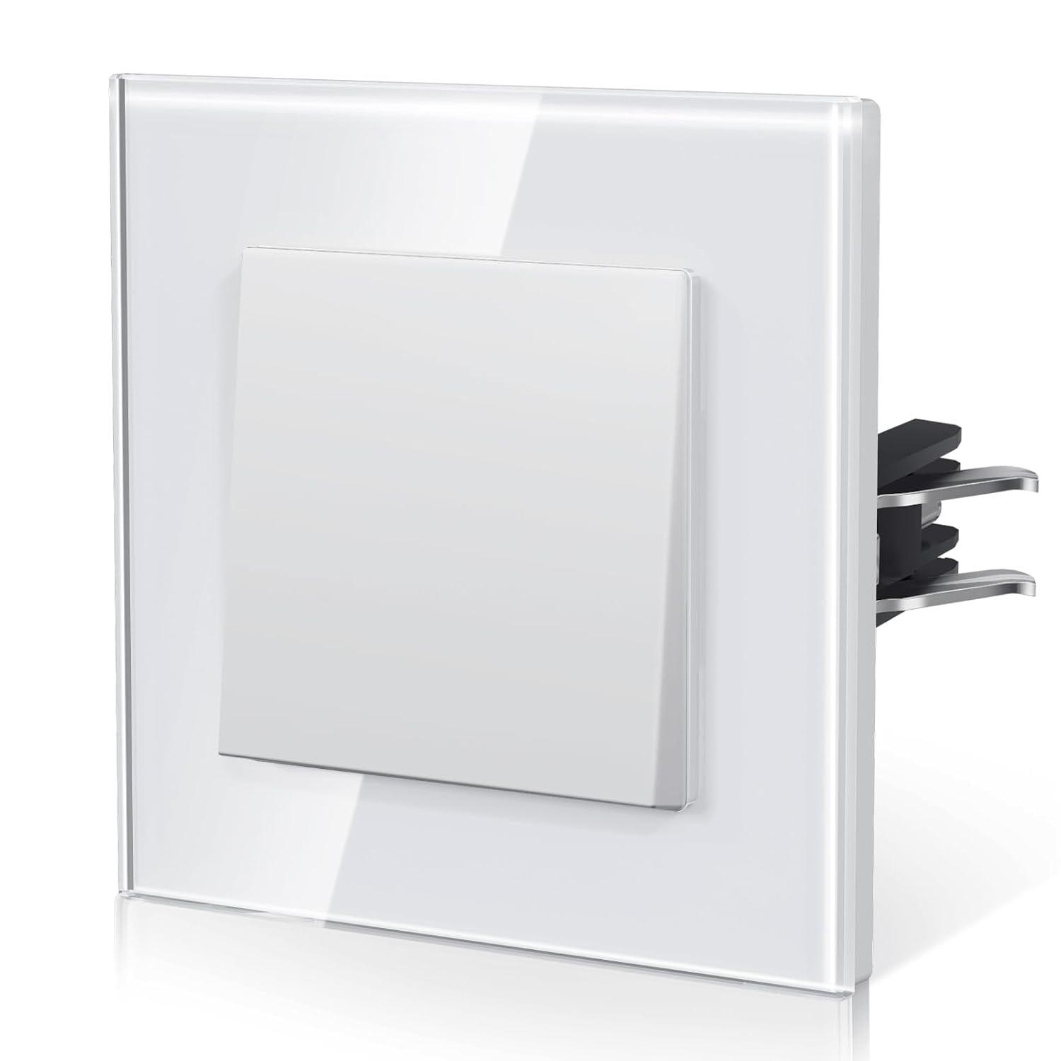 BSEED E-Serie Taste Glas Weiß