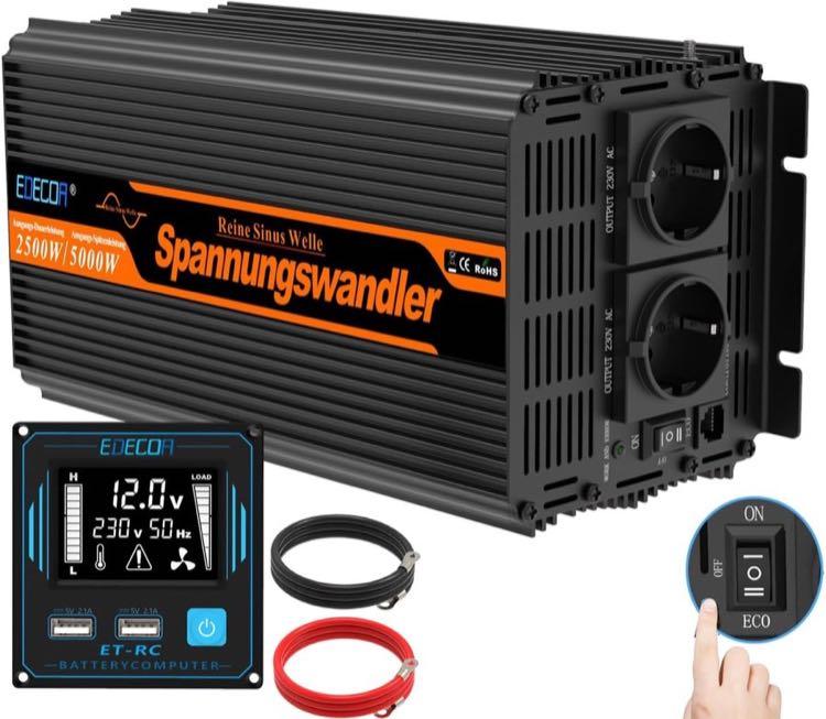 EDECOA 2500 W Reiner Sinus ECO