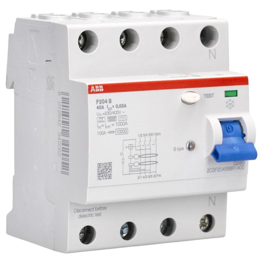 ABB F204 B-40/0,03 Typ B 40 A 30 mA