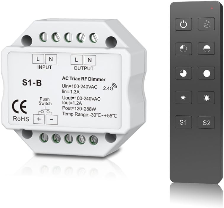 Nutbro Triac RF+Push