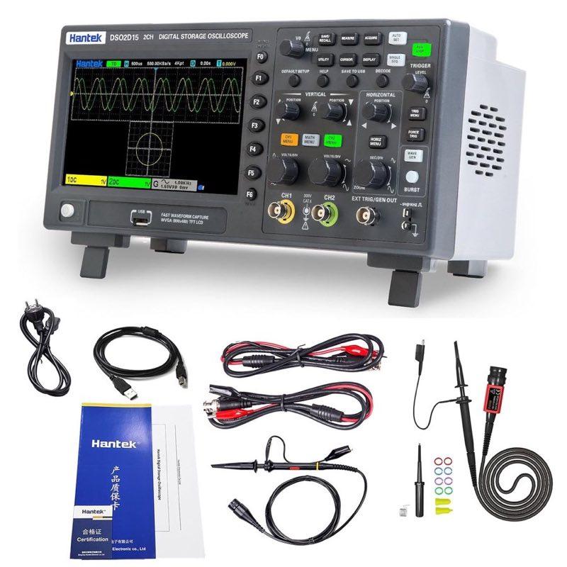 Hantek Hantek DSO2D15 150 MHz Tisch