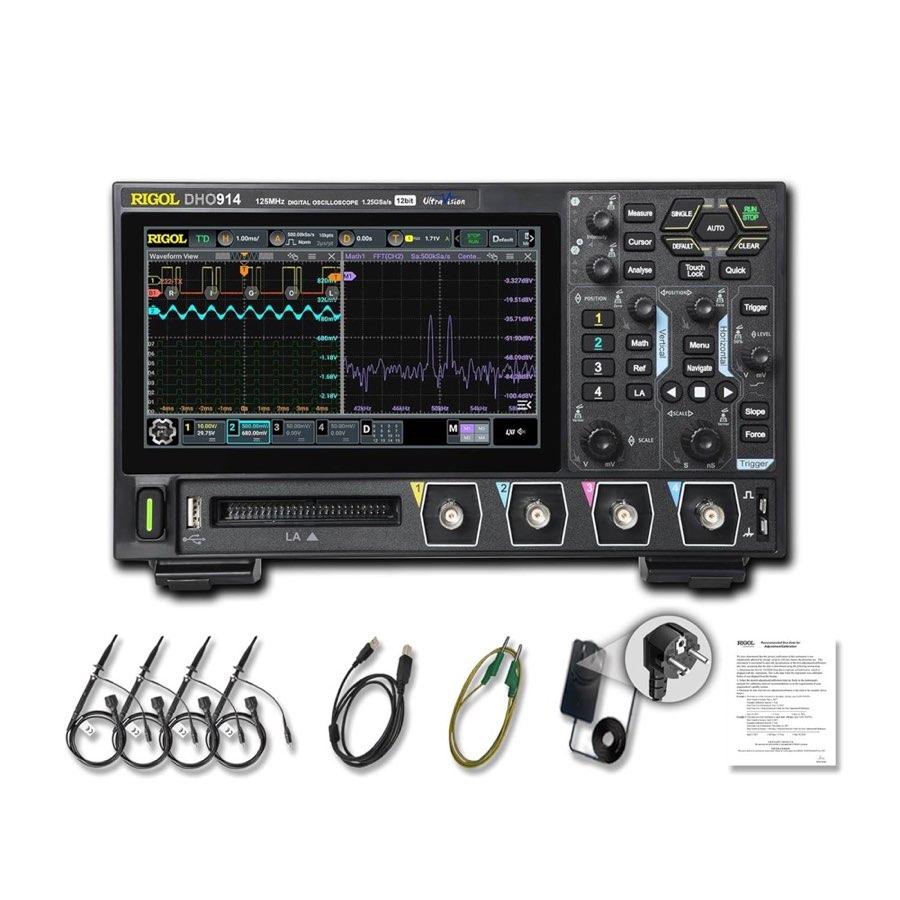 Rigol DHO914 125 MHz, 12 Bit