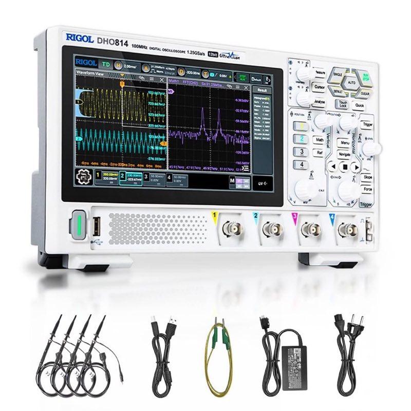 Rigol DHO814 100 MHz, 12 Bit