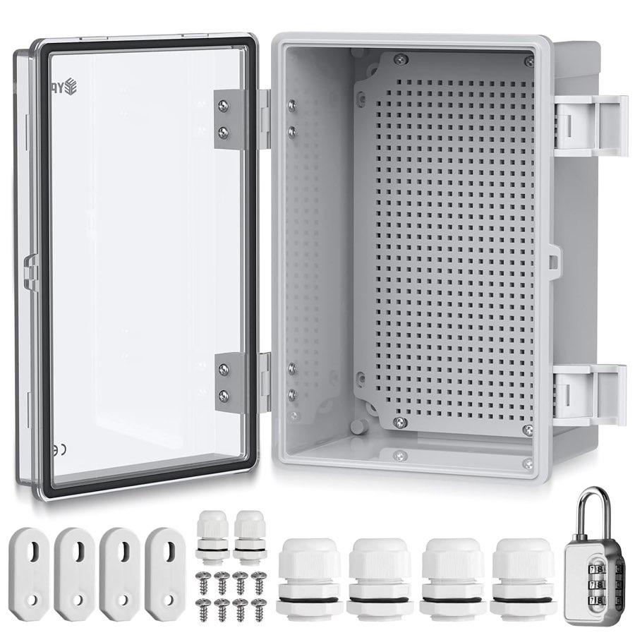 EYPINS ABS IP67 transparent 30×20×16 cm