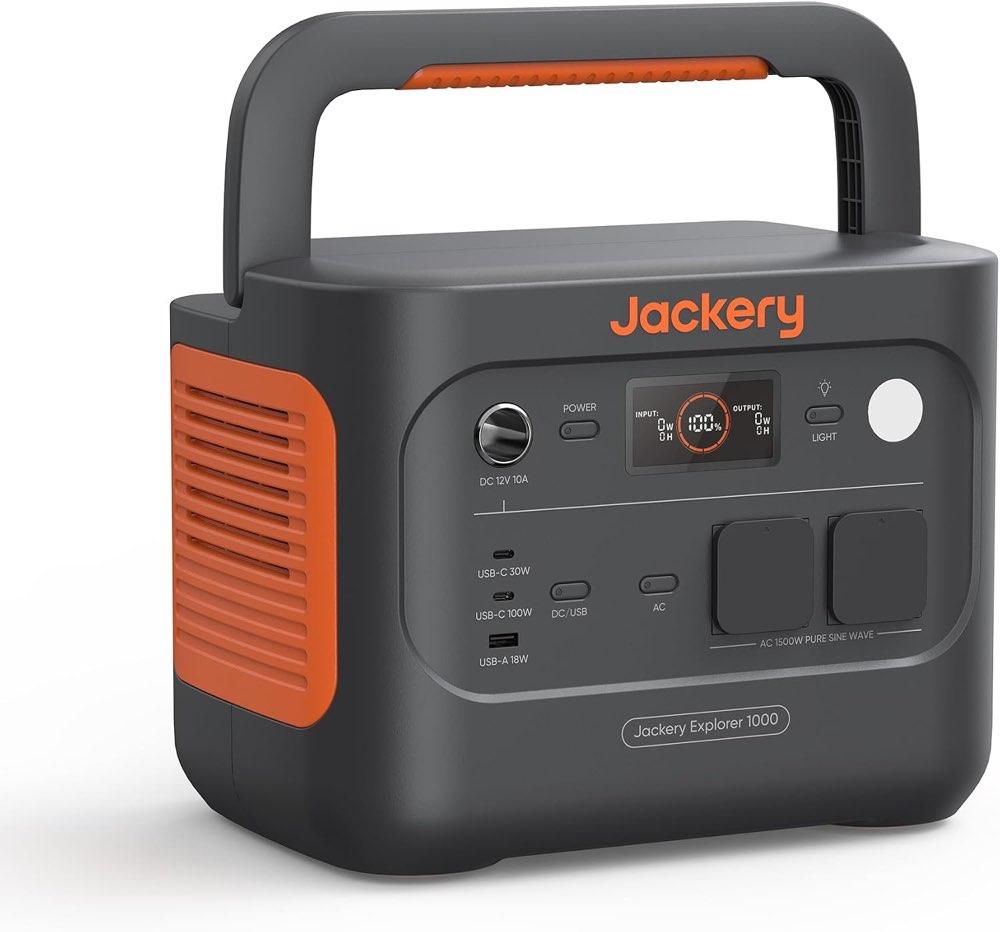 Solarbatterie Testsieger – Jackery Explorer 1000 v2, 1070 Wh