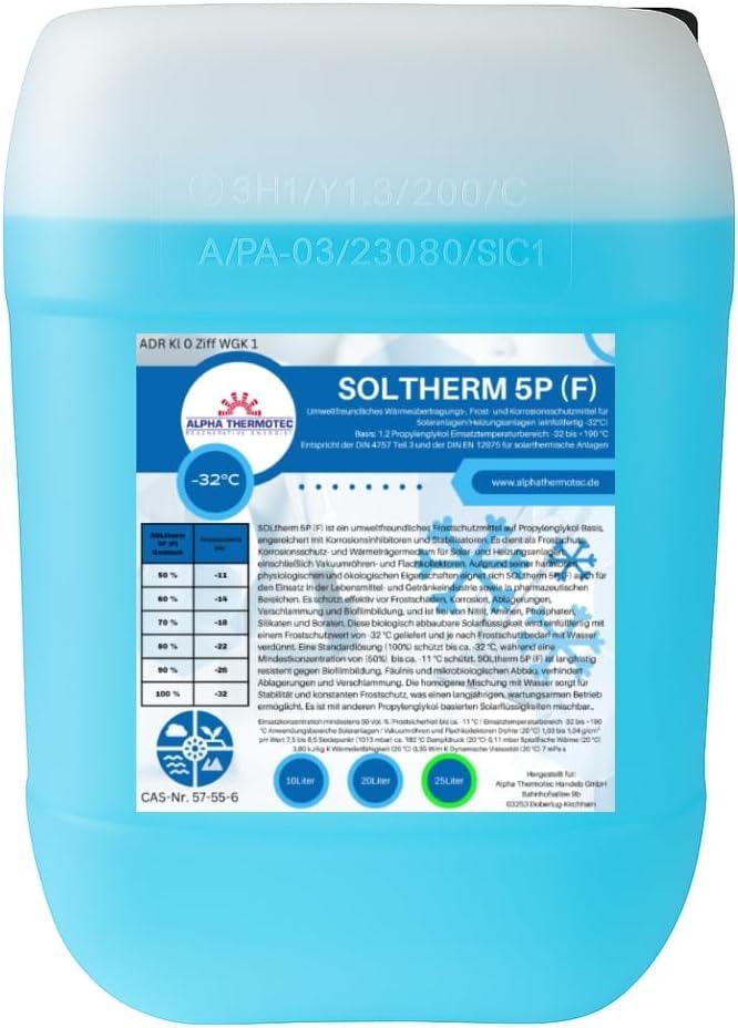 Alpha Thermotec Solarflüssigkeit 25 l blau