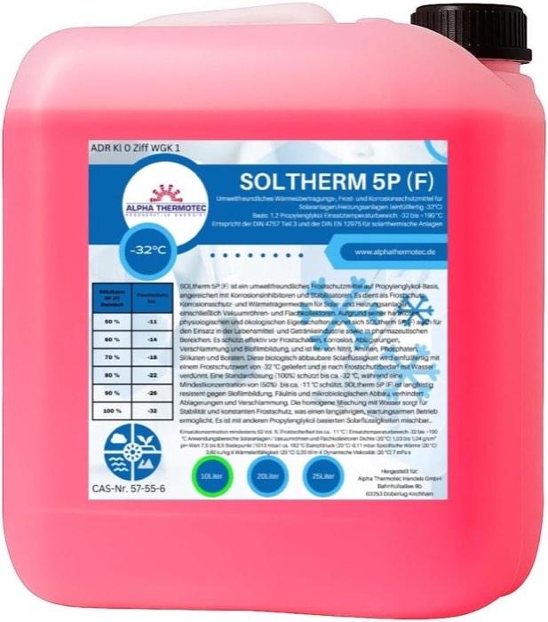 Alpha Thermotec Solarflüssigkeit 10 l rot
