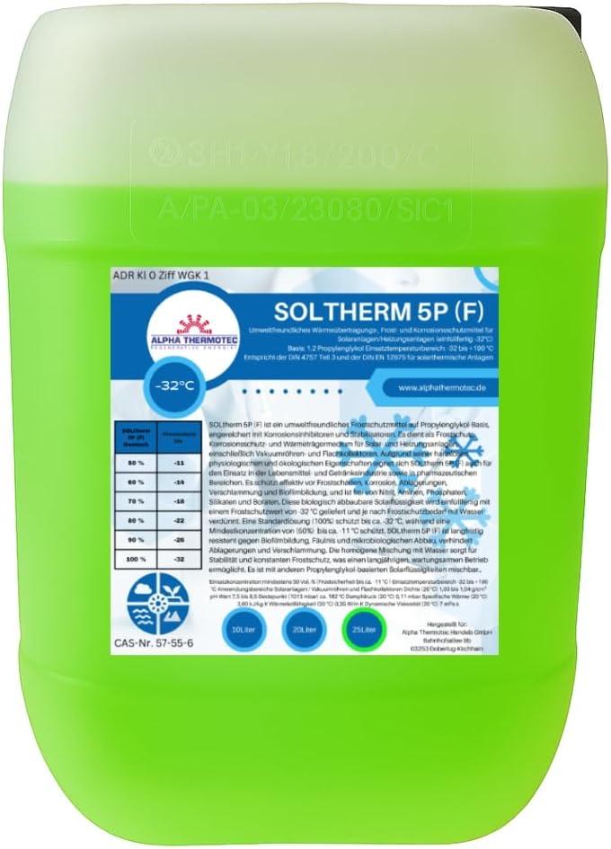 Alpha Thermotec Solarflüssigkeit 25 l grün