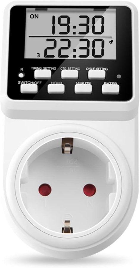 Zeitschaltuhr Testsieger – NOVKIT T319 Intervall, 16 A