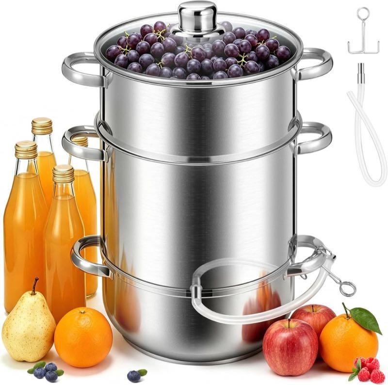 VIVOHOME 10L mit Glasdeckel