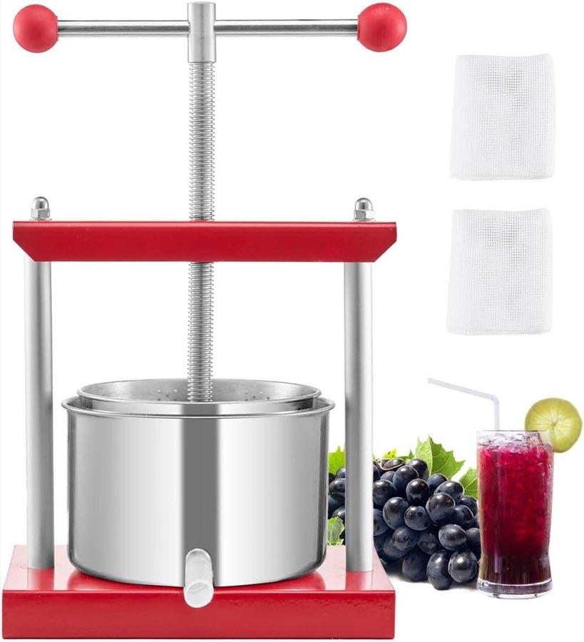 VEVOR Obstweinpresse 3 L