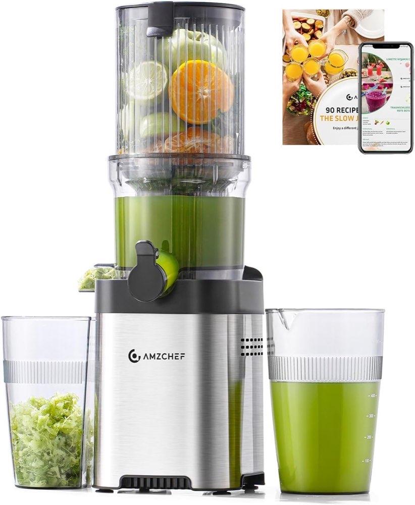 AMZCHEF Slow Juicer 120 mm