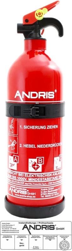 ANDRIS 1 kg ABC Auto-Aufladelöscher